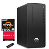 Hp 295G8 Ryzen 5-5600G 64GB 2tb SSD WINDOWS11PRO Masaüstü Blgisayar AA54TDET59+ZETTAUSBBELLEK