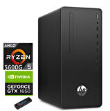 Hp 295G8 Ryzen 5-5600G 64GB 2tb SSD 4gb GTX1650 WINDOWS11HOME Masaüstü Blgisayar CA54TDET39+ZETTAUSBBELLEK