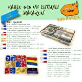 500 Parça Kablo Ucu ve Makaron Seti