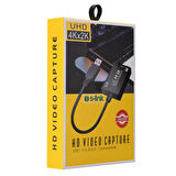 S-Link SL-UH700 4K HDMI TO USB 3.0 Video Yakalayıcı Capture Card (PS4 - Xbox - Wii U)