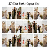 Yüksek Çözünürlüklü 27 Adet 9x6 cm Kişisel Fotoğraflarla Buzdolabı Magneti, Suya Dayanıklı 27'li Kişiselleştirilmiş Fotoğraflı Magnet Seti Yüksek Çözünürlüklü 27 Adet 9x6 cm Kişisel Fotoğraflarla Buzdolabı Magneti