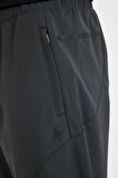 DeFactoFit Sporcu Dokuma Pantolon Slim Fit Dar Kesim Çift Cepli Fermuarlı Paça C9262AX24AUAR231