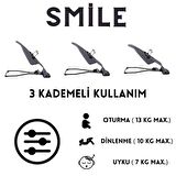Mamma Smile Sallanır Üç Kademeli Ana Kucağı + Oyuncak Aparatı
