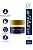 Erkeklere Özel Timeless Boost Yaşlanma Karşıtı Nemlendiren Sıkılaştırıcı Canlandırıcı Yüz Kremi 50ml