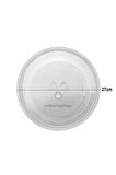 Regal Mikrodalga Fırın Cam Tabak Tepsi Döner Tabla Tırnaklı 27cm 270mm