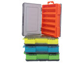 Captain 7223 Sahte Balık Kutusu 12 Gözlü 13x9x3cm Orange