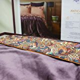 Apricitas Home My Touch Series Çift Kişilik Battaniyeli Nevresim Takımı Mürdüm