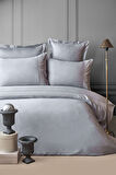 Apricitas Home Hera Gray Çift Kişilik %60 Bambu %40 Pamuk Nakışlı Nevresim Takımı