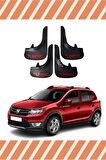 Dacia Stepway 2013 Tuning yazılı 4’lü tozluk çamurluk paçalık uyumlu ve dayanıklı