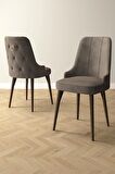 Mabel Barok Desen 80x132 Açılabilir Mdf Yemek Odası Takımı 4 Sandalye, 1 Bench