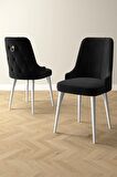 Mabel Beyaz Mermer Desen 80x132 Açılabilir Mdf Yemek Odası Takımı 4 Sandalye, 1 Bench