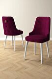 Mabel Beyaz Mermer Desen 80x132 Açılabilir Mdf Yemek Odası Takımı 4 Sandalye, 1 Bench