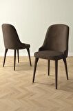 İkon Meşe Desen 80x132 Açılabilir Mdf Yemek Odası Takımı 4 Adet Sandalye