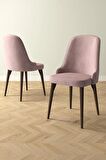İkon Meşe Desen 80x132 Açılabilir Mdf Yemek Odası Takımı 4 Adet Sandalye