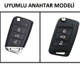 Seat İbiza Silikon Anahtar Kabı, Sustalı Anahtar Kılıfı