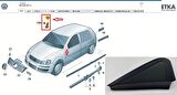 Polo (2005 -- 2010) Sağ Ayna Köşe Kapağı 6Q0853274A