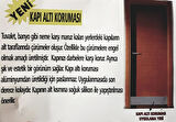 ALÜMİNYUM KAPI ALTI KORUYUCU SATEN 10X78 CM