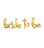FOLYO BALON GOLD BRİDE TO BE HARF BALON (UÇMAYAN)
