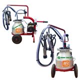 Bartech C20 Kuru Sistem Tek Sağım 20 lt Alüminyum Güğüm Süt Sağım Makinası