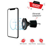 CARUB BR5901019 TELEFON TUTUCU MIKNATISLI HAVALANDIRMA KANCALI