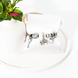 Biem Pandora Model Gümüş Renk Bileklik Beyaz