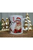 2'li "Noel Baba" & "Mutlu Yıllar" Baskılı Yılbaşı Özel Kupa / Mug Set