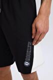 DeFactoFit NBA Brooklyn Nets Beli Bağcıklı Cepli Kısa Paça Şort C9253AX24AUBK81