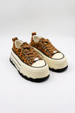 KristeBell İthal Özel Seri Kadın Dolgu Taban Sneaker Ayakkabı KB1015 - Leopar - 36