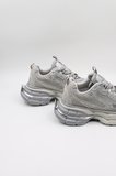 KristeBell İthal Özel Seri Kadın Taşlı Sneaker Ayakkabı KB1030  - Gri - 36
