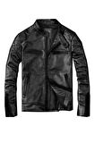 slim fit suni deri mont--çc 101--