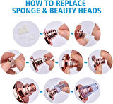 Şarjlı Siyah Nokta Temizleme Cihazı 5 Başlıklı (2818)