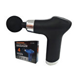 Şarj Edilebilir Küçük Yüz Tabancası Derin Doku Masaj Aleti - 6 Hız Ayarı (2818)