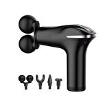 Akıllı Çipli Titreşimli Masaj Tabancası – 6 Hız Ayarlı, 4 Başlıklı, 3200 RPM Güçlü Motor, Sessiz Taşınabilir Masaj Aleti (2818)