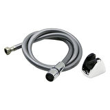 GRİ PLASTİK PERLATÖRLÜ TAHARATMATİK HORTUM  120CM (2818)