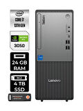 Lenovo ThinkCentre Neo 50T G5 i7 13700 24GB 4TB SSD RTX3050/6GB W11H Masaüstü Bilgisayar &PER4 USB