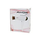 AWOX GLEAO  SİYAH  SAÇ KURUTMA - FÖN MAKİNESİ  SOĞUK ÜFLEME   2 KADEME FAN - 3 KADEME SICAKLIK   1700-2000W (2818)