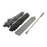 3PCS PÜSKÜL- MAKARNA- DÜZ TOZ ALMA SET ESNEK BAŞLI-43CM  UZAYAN SAPLI=43-205CM BRKT-910200 (2818)