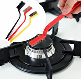 3 Parça Tel Fırça Detaylı Temizlik Seti (2818)