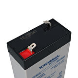 YOKOHAMA YH-62.8 6 VOLT - 2.8 AMPER DİK AKÜ (66 X 33 X 97 MM) (2818)