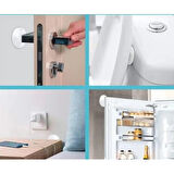 Şeffaf  Silikon Mobilya ve Kapı Durdurucu Darbe Pedi 6 lı (2818)