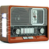 Nostaljik Radyo Yage Yg-892 Nostaljik Radyo Bluetooth Fm Usb (2818)