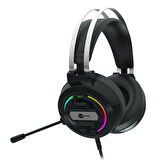 LENOVO LECOO HT401 USB 2.0 KULAK ÜSTÜ RGB GAMİNG OYUNCU KULAKLIK (2818)