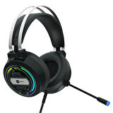 LENOVO LECOO HT401 USB 2.0 KULAK ÜSTÜ RGB GAMİNG OYUNCU KULAKLIK (2818)
