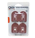 4 PARÇA  MİRAGE KUBBELİ YAPIŞKAN ASKI (2818)