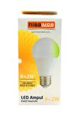 9+2W E27 BEYAZ-YEŞİL LED AMPUL (2818)