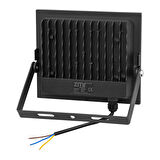 ZMR 50 WATT 6500K IP66 150* IŞIK AÇISI 220 VOLT SİYAH SLİM KASA LED PROJEKTÖR (2818)