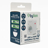 BYLİON ŞOK VE AKIM KORUMALI FİŞ PRİZ SİYAH 720J