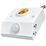 Ledx DY-102 Abs 360 PIR Hareket Sensörlü E27 Duy Aparatı