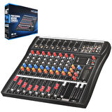 NWORK SYNX-8 Deck Mixer 8 Kanal Bluetooth Usb