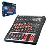 NWORK SYNX-6 Deck Mixer 6 Kanal Bluetooth Usb